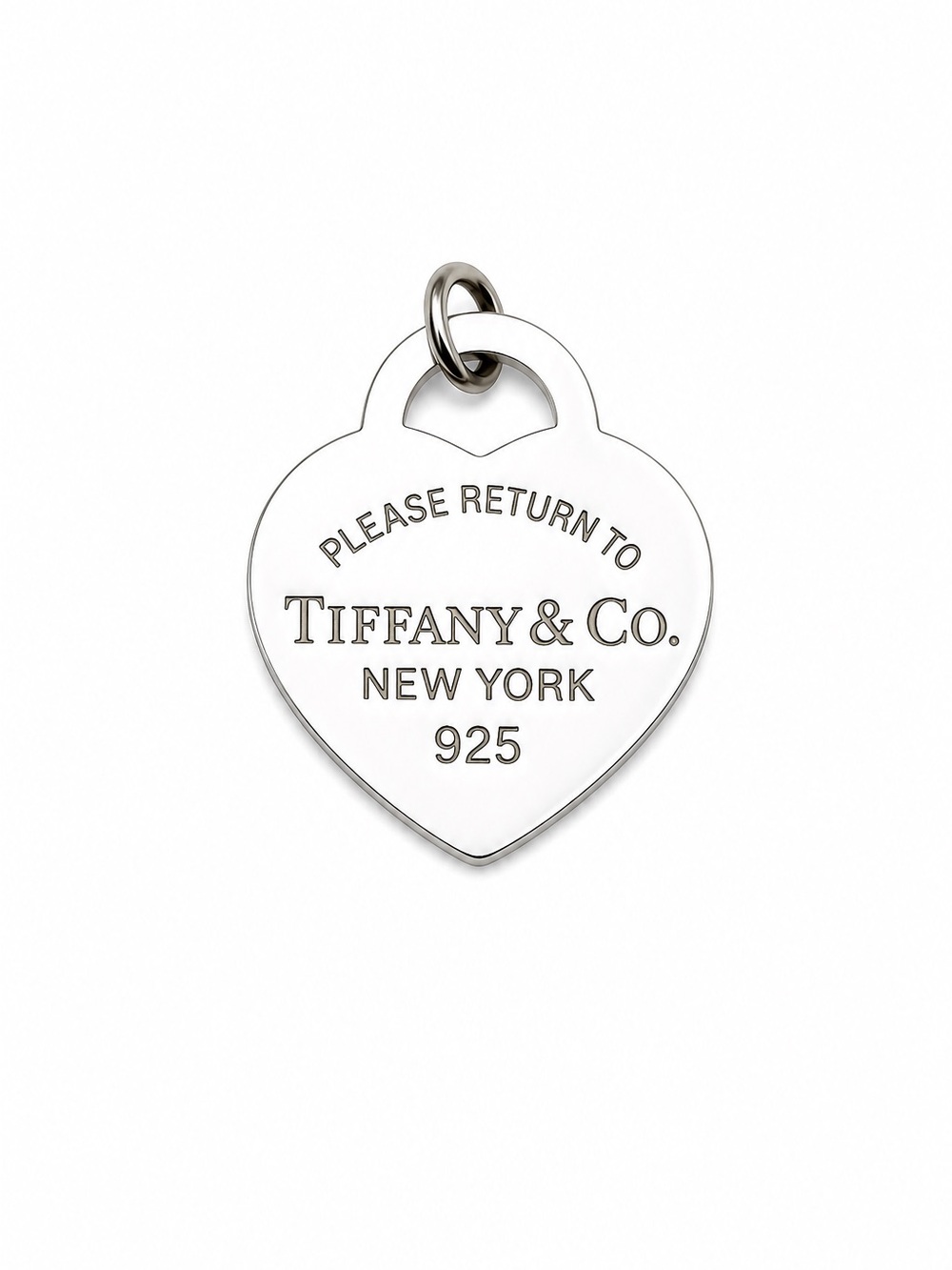 Sterling Silver Return to Tiffany Heart Tag Charm